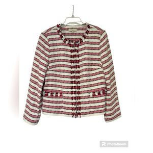 Talbots Fringe Jacket size 16